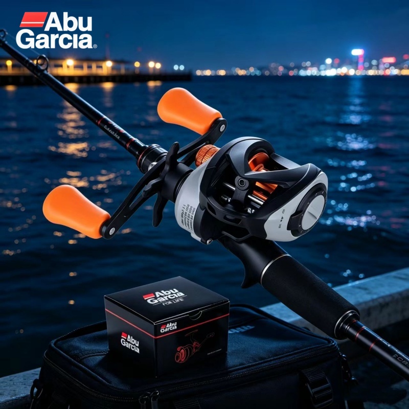 Abu Garcia Reel Max - Neue ABU GARCIA Metall-Mikrotropfenrolle für Straßenangelruten,