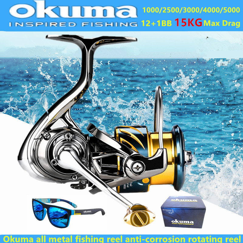 Okuma Vollmetall-Angelrolle 12 – Abu Garcia Reel Max Bewertung und Preis