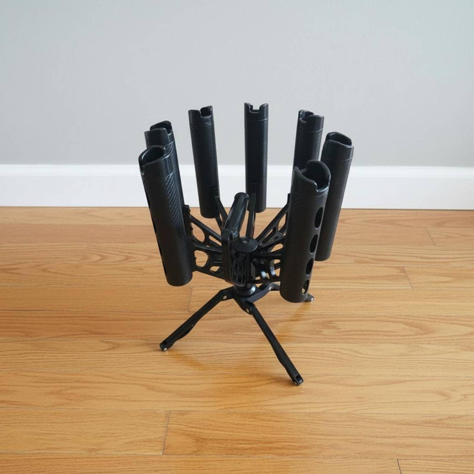 360-Grad-Drehbarer Rutenhalter – Fishing Rod Rack Bewertung und Preis