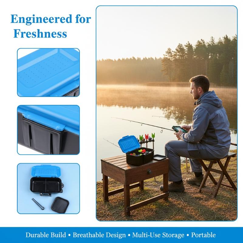 Tragbare Angelköderbox für leb – Fishing Rod Case Bewertung und Preis
