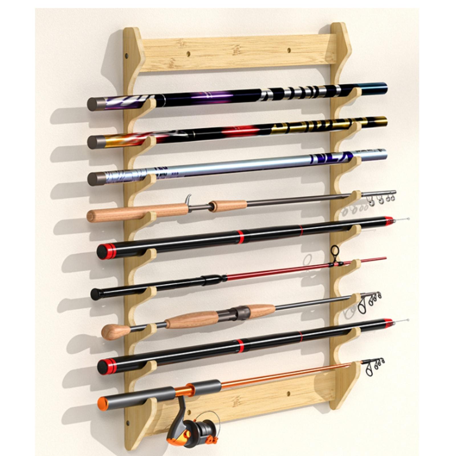 Bambus Angelrutenhalter Wandha – Fishing Rod Rack Bewertung und Preis